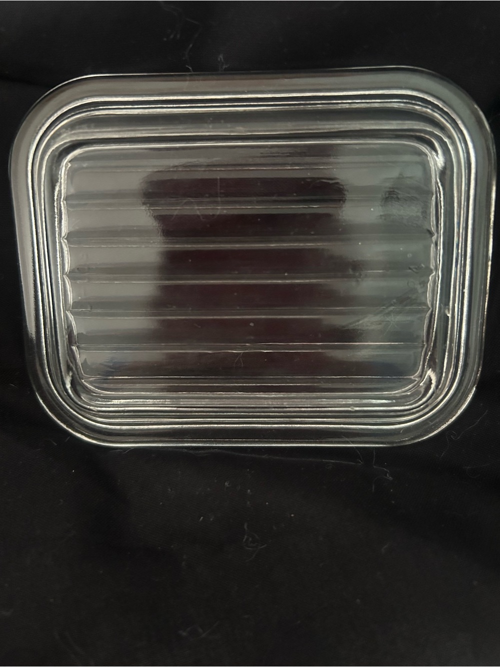 Pyrex Clear 501-C Glass Rectangular Food Storage Lid 4 1/4 x 3 1/4 in
